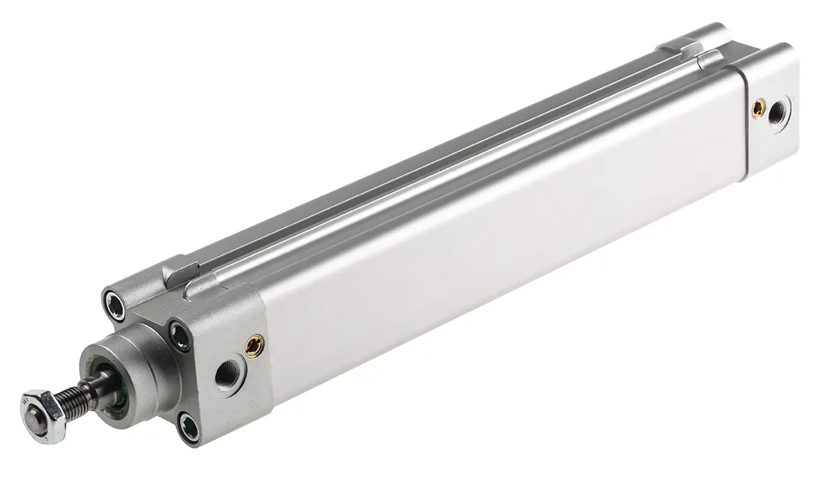 Produktfoto 1 von RS PRO CDEM Pneumatikzylinder 200 mm Doppeltwirkend, Bohrung Ø 32 mm, bis 10 bar