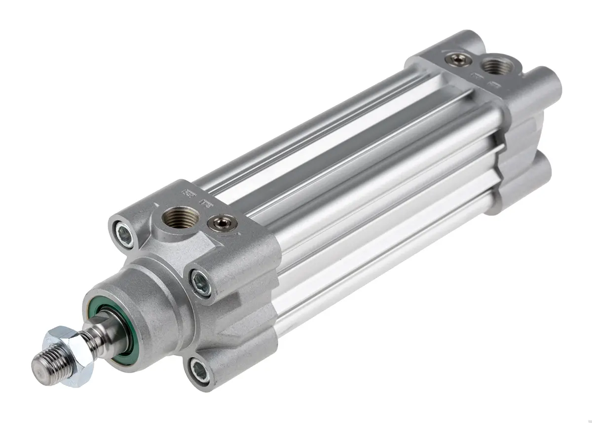 Produktfoto 1 von RS PRO CDEM Pneumatikzylinder 80 mm Doppeltwirkend, Bohrung Ø 40 mm, bis 10 bar