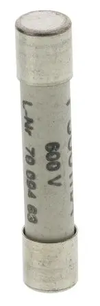 Produktfoto 1 von Martindale Multimeter-Sicherung 500mA 600 V 50 kA Metall L. 32 mm ø 6.35 mm