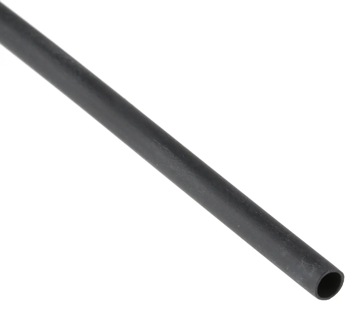Produktfoto 1 von RS PRO Wärmeschrumpfschlauch, Polyolefin Schwarz, Ø 3 mm Schrumpfrate 3:1, Länge 1.2m