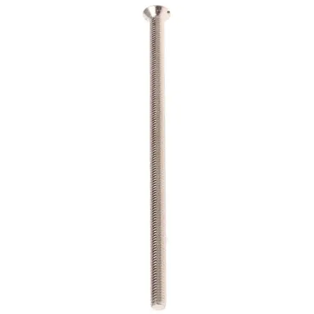 Produktfoto 1 von RS PRO Erhöht (Senkkopf) Schlitz Schrauben Vernickelt, M3.5 x 75.0mm Messing