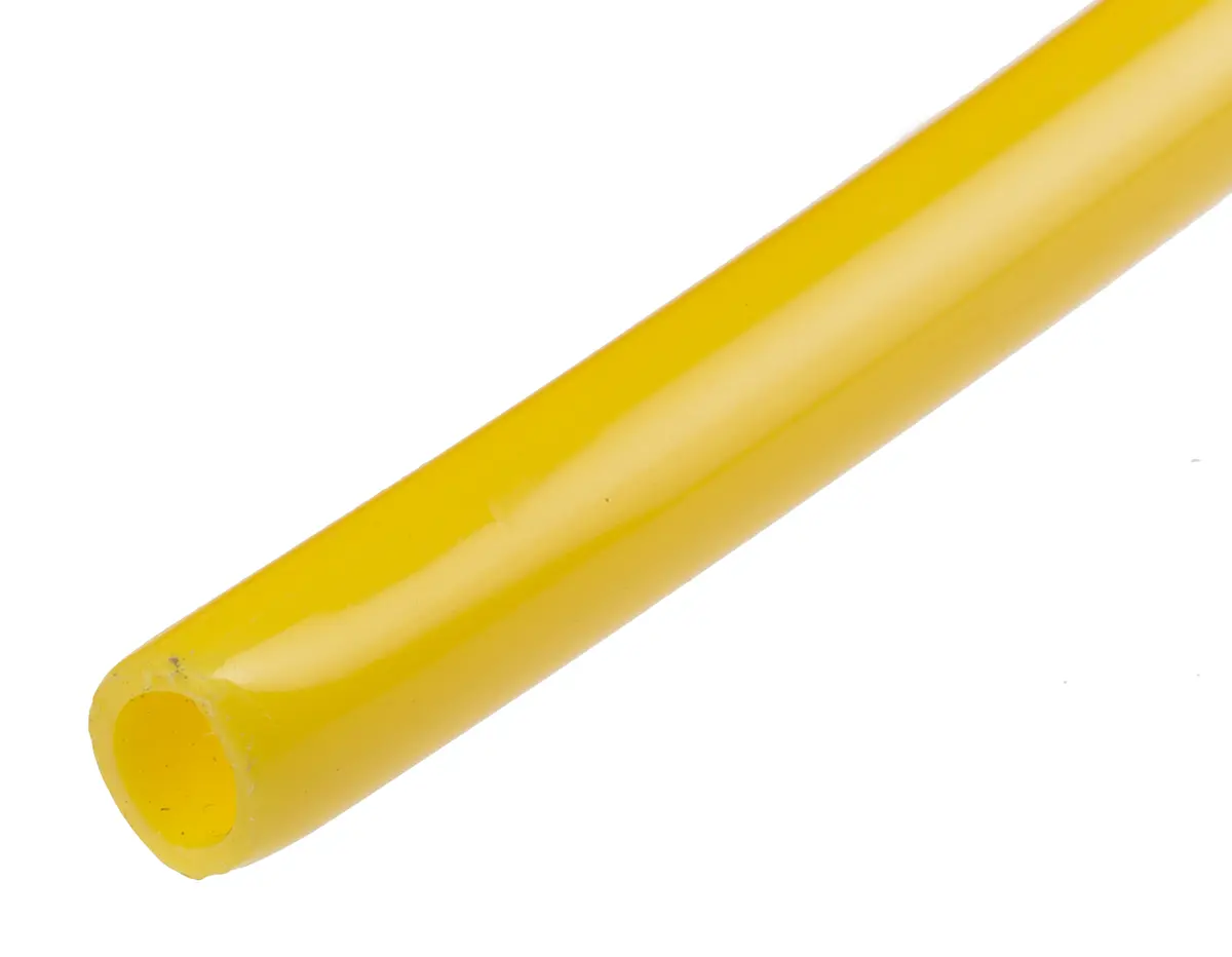 Produktfoto 1 von RS PRO NMF Druckluftrohr Nylon Gelb 8 mm x 30 m bis 22 bar