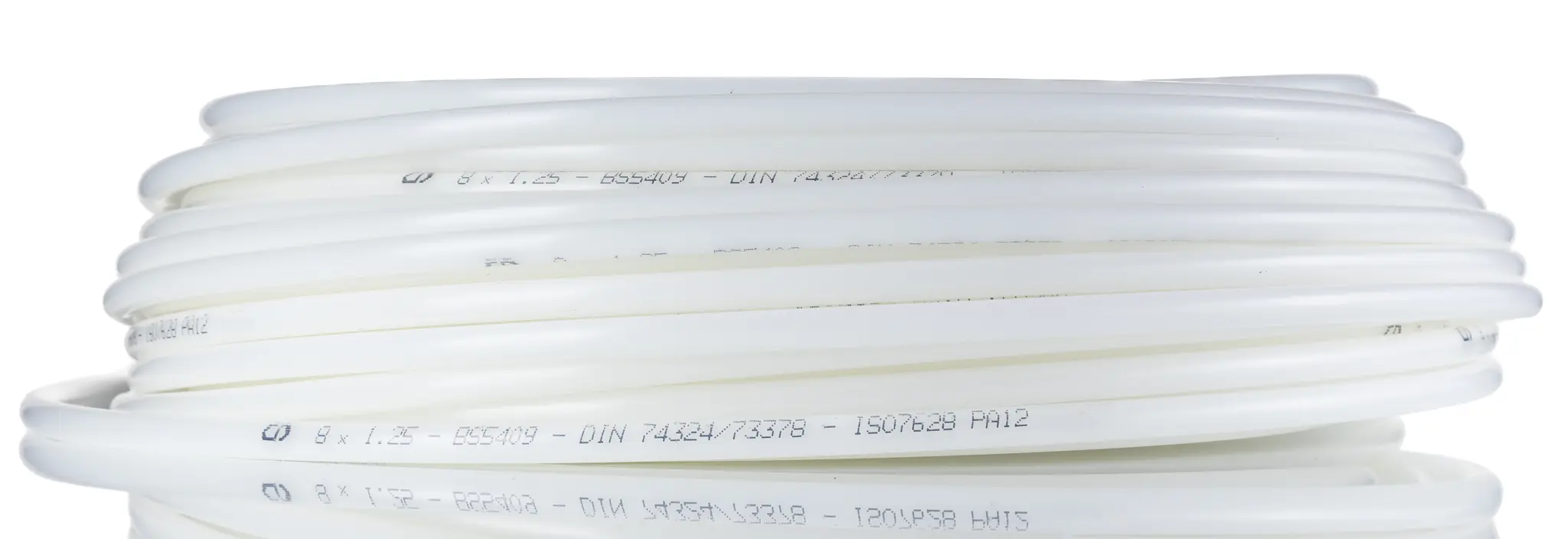 Produktfoto 1 von RS PRO NMF Druckluftrohr Nylon Lichtdurchlässig 6 mm x 30 m bis 24 bar