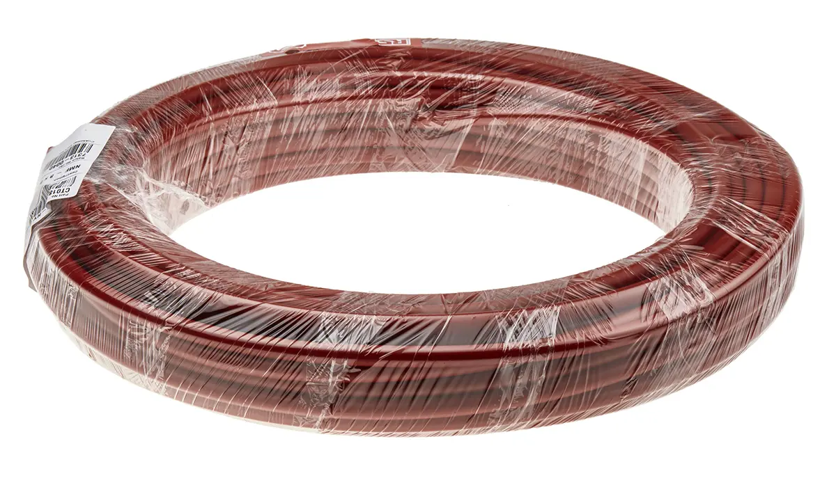 Produktfoto 1 von RS PRO NMF Druckluftrohr Nylon Rot 8 mm x 30 m bis 22 bar