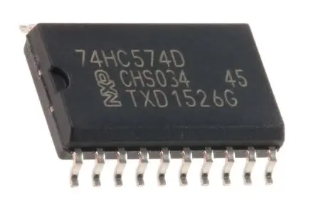Produktfoto 1 von Nexperia Achtfach-D-Flipflop 8, HC, Tri-State, Einseitig, SOIC, 20-Pin