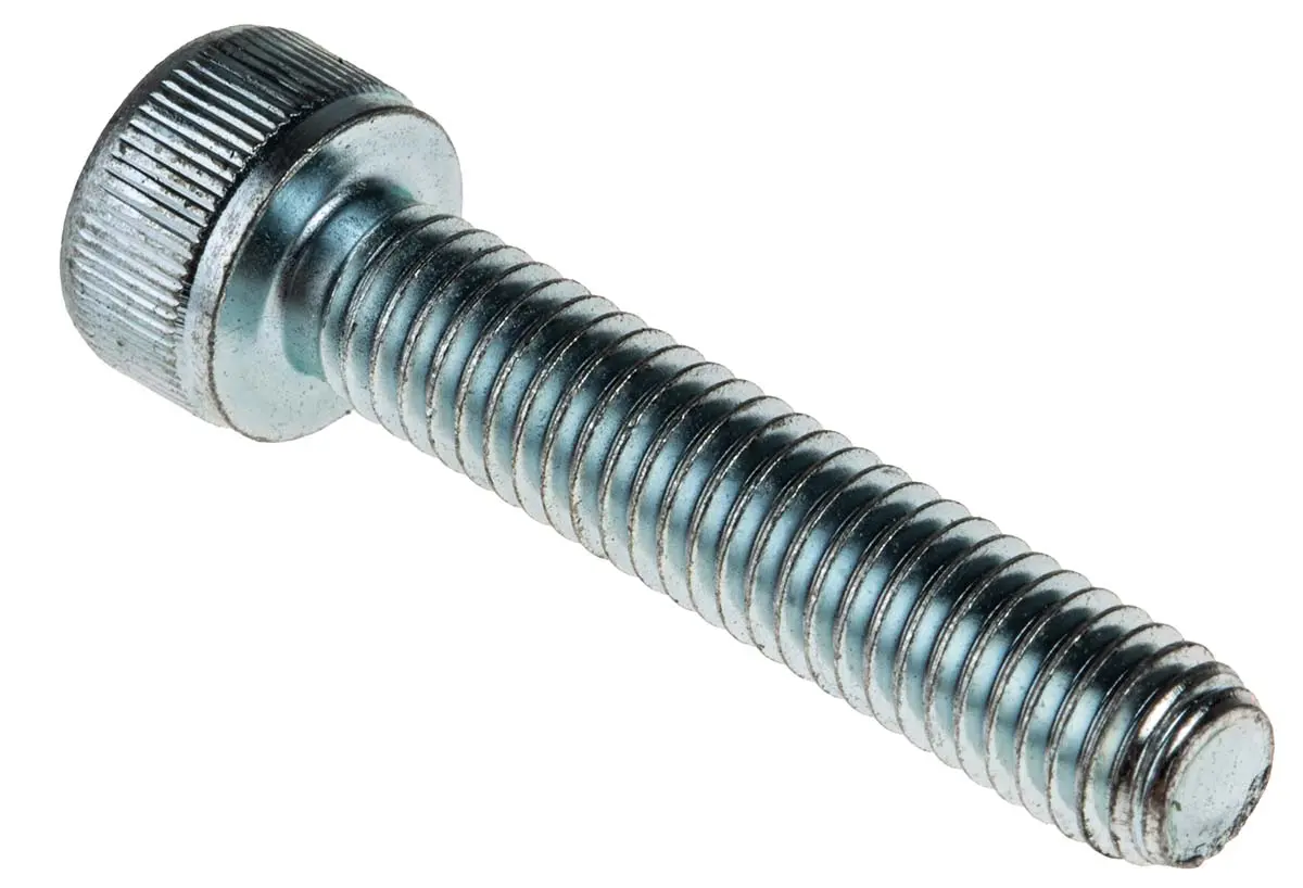 Produktfoto 1 von RS PRO Zylinderkopf Innensechskantschraube, Stahl verzinkt, M6 x 1mm, 30mm