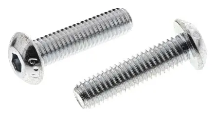 Produktfoto 1 von RS PRO Innensechskant Linsenkopf Innensechskantschraube, Stahl Glanzzink, M5, M5 20 mm