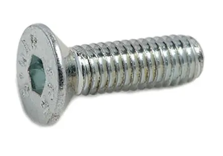 Produktfoto 1 von RS PRO Innensechskant Senkkopf Innensechskantschraube, Stahl glatt, M3, M3 10 mm
