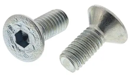 Produktfoto 1 von RS PRO Innensechskant Senkkopf Innensechskantschraube, Stahl glatt, M4, M4 10 mm