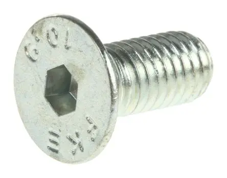 Produktfoto 1 von RS PRO Innensechskant Senkkopf Innensechskantschraube, Stahl glatt, M5, M5 12 mm
