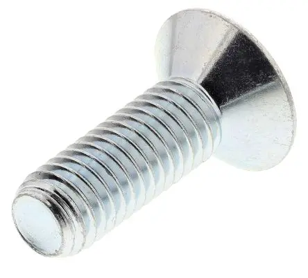 Produktfoto 1 von RS PRO Innensechskant Senkkopf Innensechskantschraube, Stahl glatt, M8, M8 25 mm