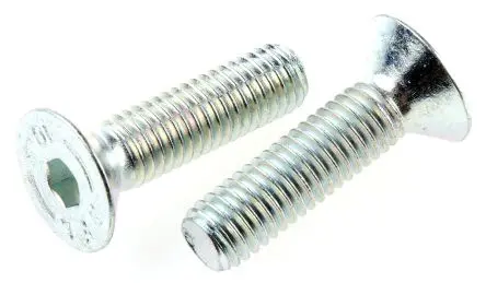Produktfoto 1 von RS PRO Innensechskant Senkkopf Innensechskantschraube, Stahl glatt, M8, M8 30 mm