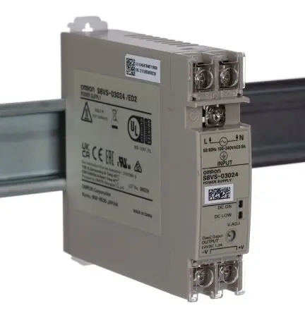 Produktfoto 1 von Omron S8VS DIN-Schienen Netzteil Geschalteter Modus 264V ac AC / 1.3 A 24V dc DC 30 W
