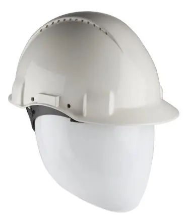 Produktfoto 1 von 3M PELTOR Peltor Sicherheitshelm Belüftet Verstellbar Hochleistungs-Polyethylen Weiß