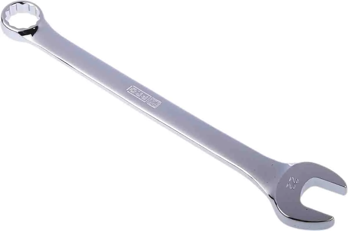 Produktfoto 1 von RS PRO Ring-Maulschlüssel 22 mm, CrV-Stahl, Länge 295 mm