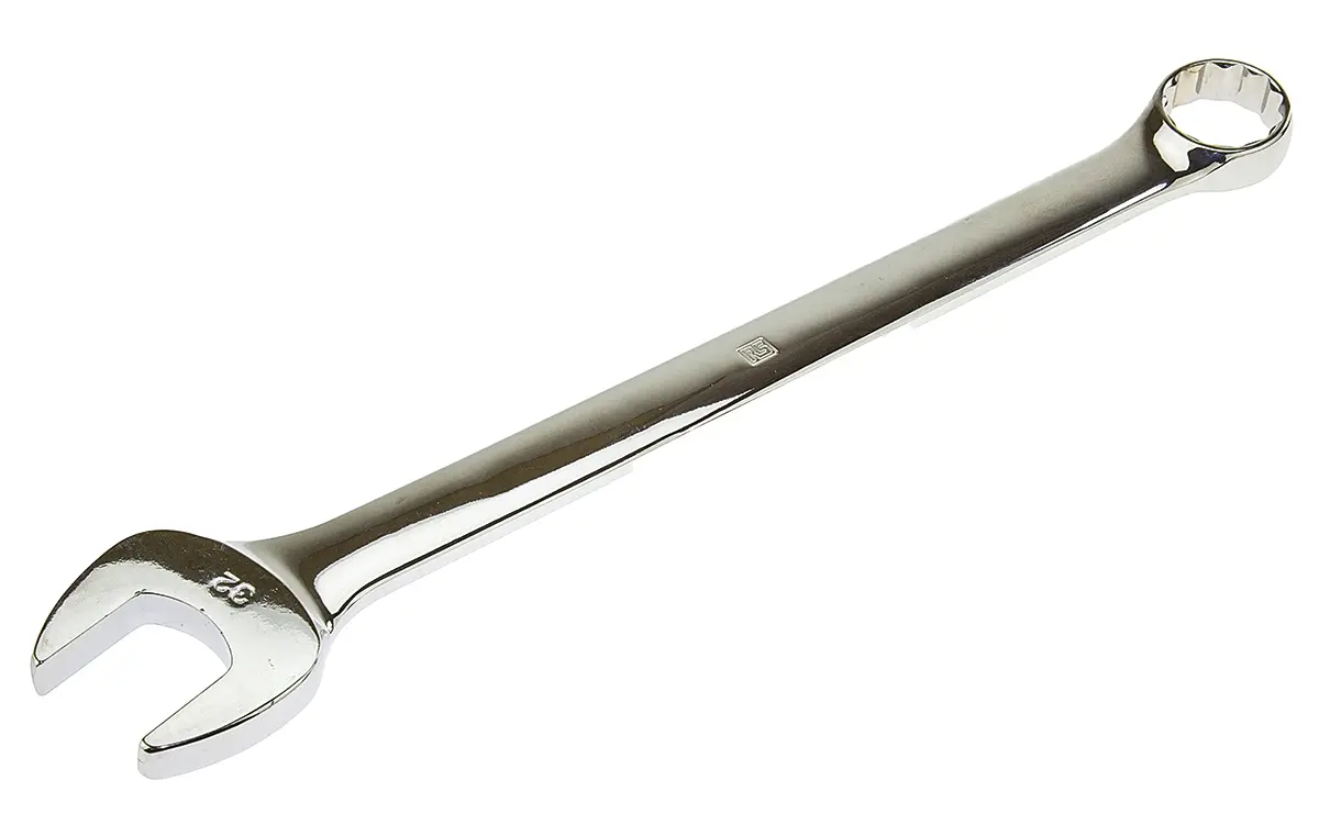 RS PRO Ring-Maulschlüssel 32 mm, CrV-Stahl