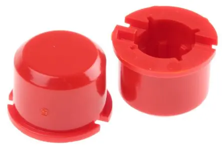 Produktfoto 1 von MEC Modularschalter-Kappe Rot für Druckschalter Serie 3F