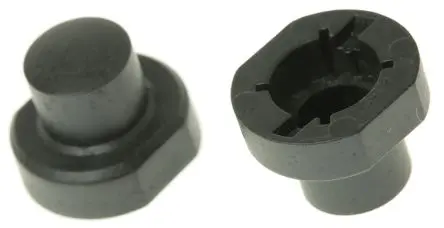 Produktfoto 1 von MEC Modularschalter-Kappe Schwarz für Druckschalter Serie 3F