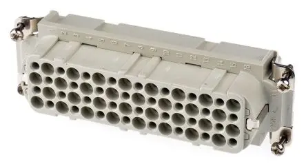 Produktfoto 1 von EPIC HD Industrie-Steckverbinder Kontakteinsatz Buchse, 64-polig 10A, Kabel, Steckverbindereinsatz