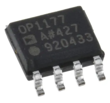 Produktfoto 1 von Analog Devices Operationsverstärker Oberfläche 1.3 MHz SOIC, biplor typ. 36V, biplor typ. 2.5 V, 8-Pin