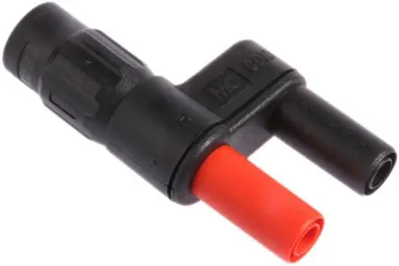 Produktfoto 1 von Staubli BNC-Adapter Stecker Messing vergoldet 1000V