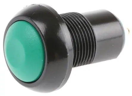 Produktfoto 1 von APEM IP Druckschalter Rastend Panel Ø 12.9 mm, SPST / 5A 24 V dc 125 V ac, IP67