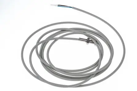 Produktfoto 1 von Baumer M5 Induktiver Näherungssensor, Gewinderohr PnP / 100mA 1 mm, IP67 30 V dc
