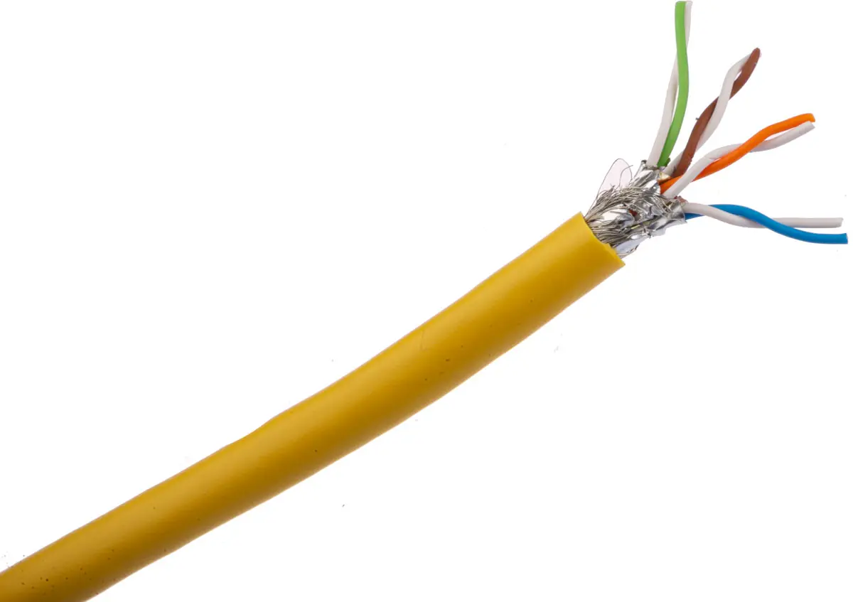 Produktfoto 1 von HARTING Ha-VIS Industrial Cable Kat. 6 Ethernet-Kabel, 100 m, Gelb Abgeschirmt Geschirmt, Aussen ø 6.9 mm Außen-ø ,