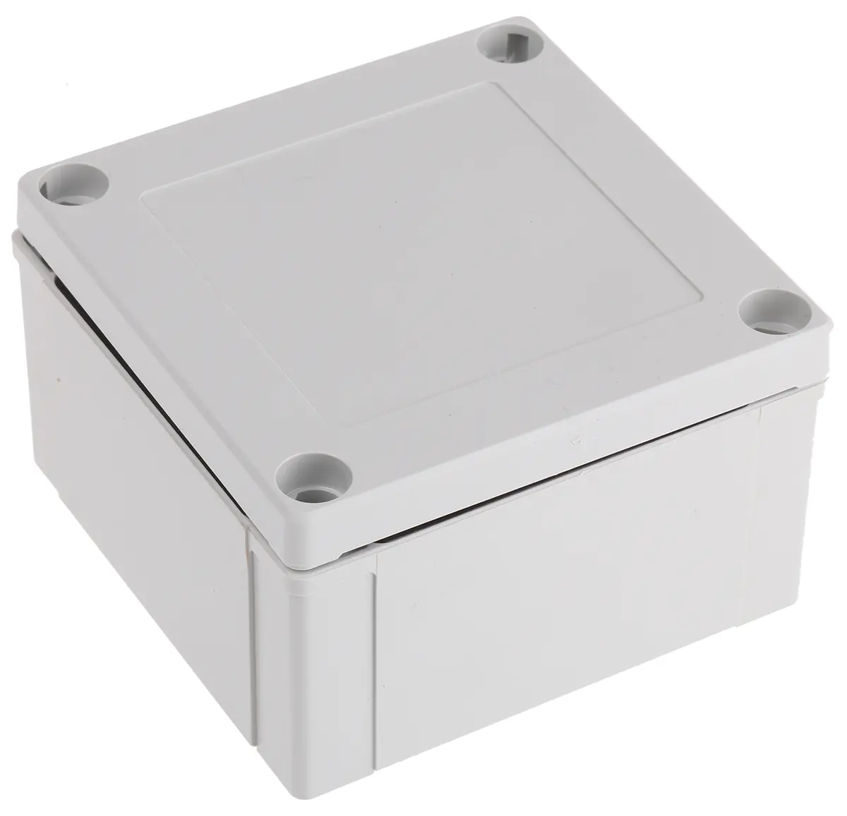 Produktfoto 1 von Fibox ABS; Gehäuse; ABS; Grau; IK07 IP66, IP67 Breite 100 mm Höhe 60 mm Länge 100 mm