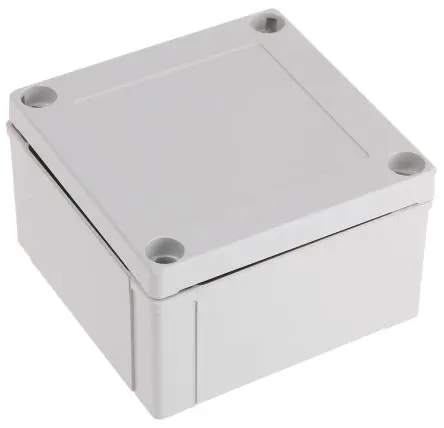 Produktfoto 1 von Fibox ABS; Gehäuse; ABS; Grau; IK07 IP66, IP67 Breite 100 mm Höhe 60 mm Länge 100 mm
