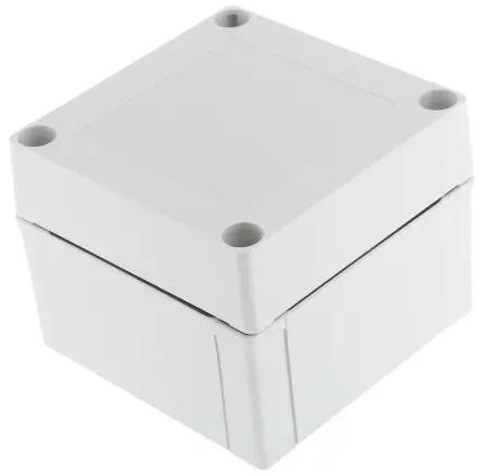 Produktfoto 1 von Fibox ABS; Gehäuse; ABS; Grau; IK07 IP66, IP67 Breite 100 mm Höhe 75 mm Länge 100 mm