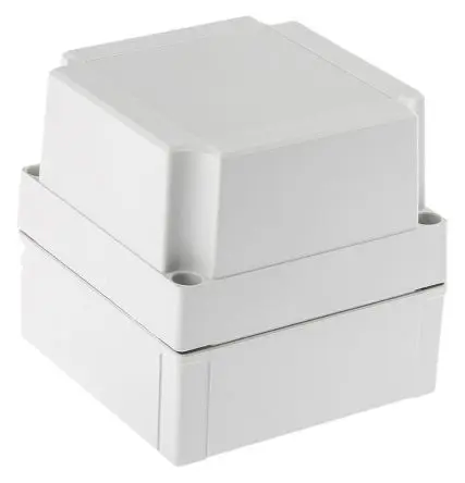 Produktfoto 1 von Fibox; Gehäuse; ABS; Grau IP66, IP67 Breite 130 mm Höhe 125 mm Länge 130 mm