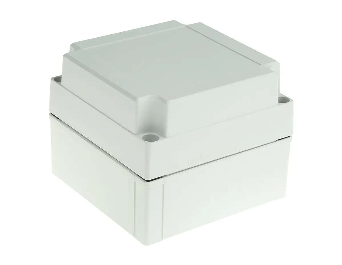 Fibox; Gehäuse; ABS; Grau IP66, IP40 Breite 130 mm Höhe 100 mm Länge 130 mm
