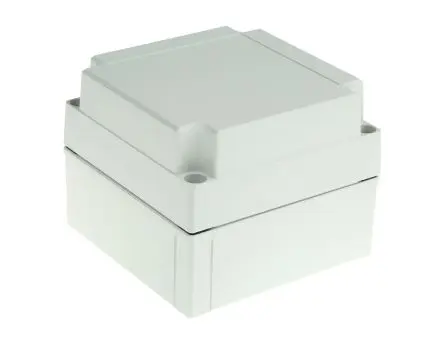 Produktfoto 1 von Fibox; Gehäuse; ABS; Grau IP66, IP67 Breite 130 mm Höhe 100 mm Länge 130 mm
