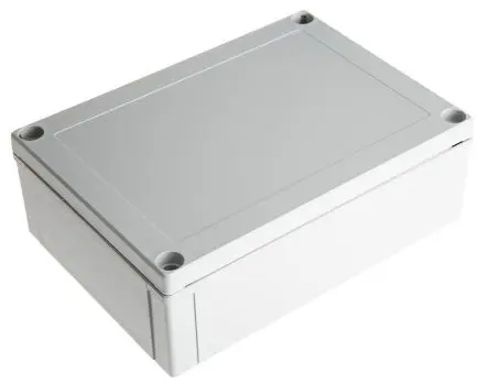 Produktfoto 1 von Fibox; Gehäuse; ABS; Grau; IK07 IP66, IP67 Breite 130 mm Höhe 60 mm Länge 180 mm