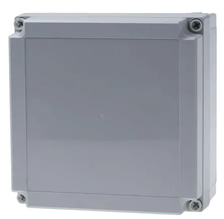 Produktfoto 1 von Fibox; Gehäuse; ABS; Grau; IK07 IP66, IP67 Breite 180 mm Höhe 100 mm Länge 180 mm