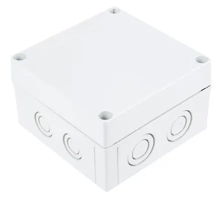 Produktfoto 1 von Fibox; Gehäuse; Polycarbonat; Grau; IK08 IP66, IP67 Breite 130 mm Höhe 75 mm Länge 130 mm