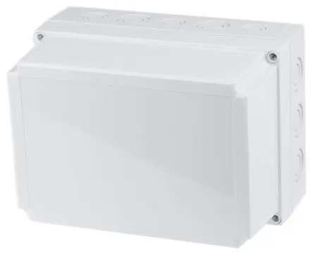 Produktfoto 1 von Fibox PCM; Gehäuse; Polycarbonat; Grau; IK08 IP66, IP67 Breite 180 mm Höhe 150 mm Länge 255 mm