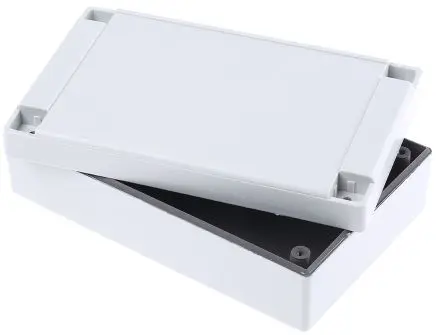 Produktfoto 1 von CAMDENBOSS 7000; Gehäuse; ABS; Grau IP65 Breite 90 mm Höhe 45 mm Länge 145 mm