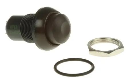 Produktfoto 1 von APEM IP Druckschalter Rastend Panel Ø 12.9 mm / 5A, IP67