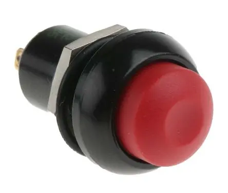 Produktfoto 1 von APEM IP Druckschalter Rastend Panel Ø 12.9 mm / 5A 24 V dc 125 V ac, IP67