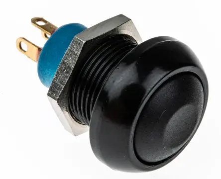 Produktfoto 1 von APEM IP Druckschalter Tastend Panel Ø 12.9 mm, 1-poliger Umschalter / 5A 48 V ac, IP67