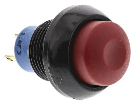 Produktfoto 1 von APEM IP Druckschalter Tastend Panel Ø 12.9 mm, SPST / 5A 50 V dc, IP67
