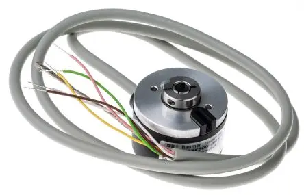 Produktfoto 1 von Baumer BHK Inkrementalgeber Optisch 500 Impulse/Umdrehung/U, 30V dc, 12000 U/min, HTL/Push-Pull Hohl mit Ø 6 mm Schaft