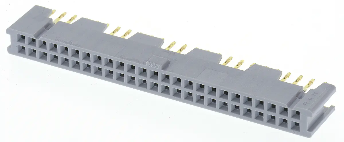 3M 8500 Leiterplattenbuchse Gerade Durchsteckmontage 50-polig / 2-reihig, Raster 2.54 mm Lot