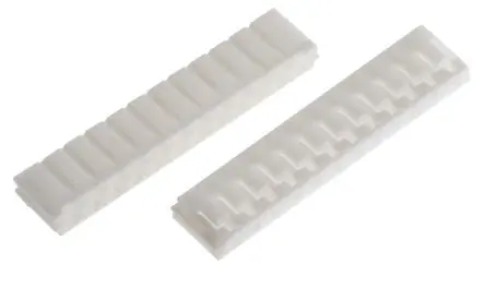 Produktfoto 1 von JST EH Buchse Steckverbindergehäuse 2.5 mm, 12-polig / 1-reihig Gerade, Kabel für Trennbarer Crimpsteckverbinder