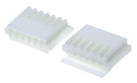 Produktfoto 1 von JST NH Buchse Steckverbindergehäuse 2.5 mm, 6-polig / 1-reihig Gerade, Oberfläche für Trennbarer Crimp-Steckverbinder