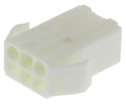 Produktfoto 1 von JST EL Buchse Steckverbindergehäuse 4.5 mm, 6-polig / 2-reihig Gerade, Kabel für Trennbarer freiverdrahteter