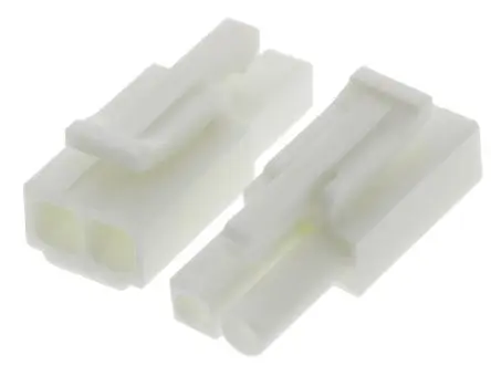 Produktfoto 1 von JST EL Stecker Steckverbindergehäuse 4.5 mm, 2-polig / 1-reihig Gerade, Kabel für Trennbarer freiverdrahteter