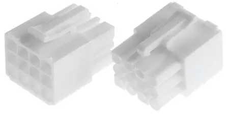 Produktfoto 1 von JST EL Stecker Steckverbindergehäuse 4.5 mm, 12-polig / 3-reihig Gerade, Kabel für Trennbarer freiverdrahteter